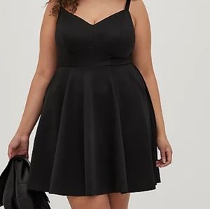 MINI SCUBA SKATER DRESS